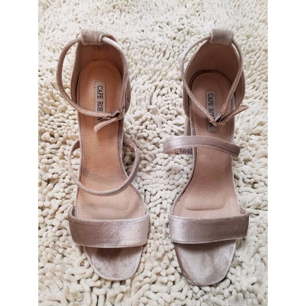 Cape Robbin Wrap-Around Ankle Strap Sandal High Heel SZ 9